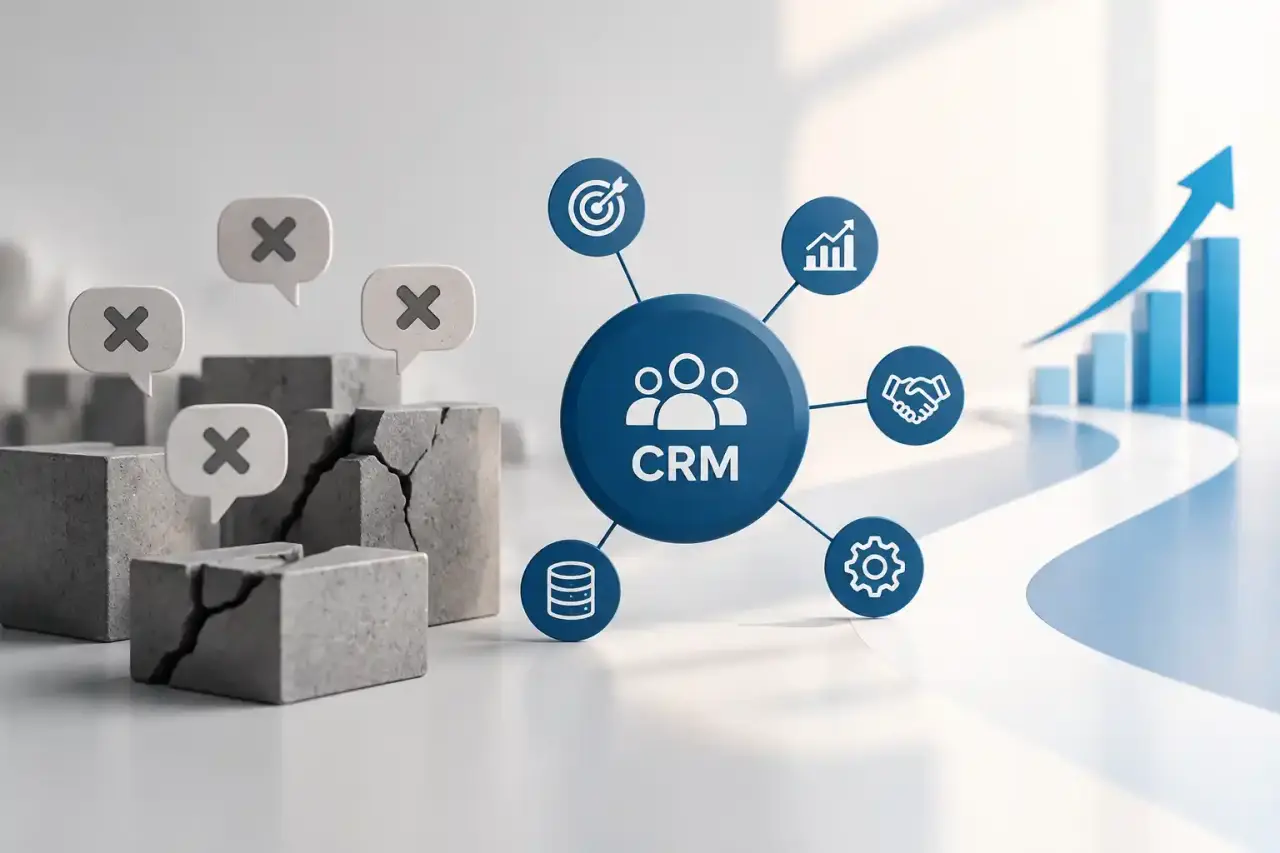 Tableau de bord CRM et indicateurs de performance commerciale