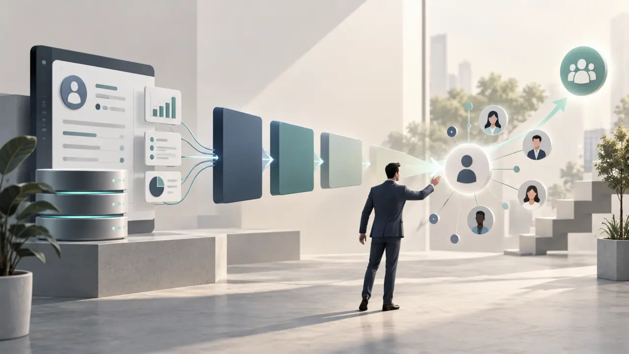Tableau de bord CRM utilisé pour piloter une activité commerciale