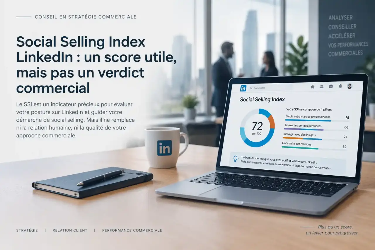 Social Selling Index LinkedIn : un score utile, mais pas un verdict commercial